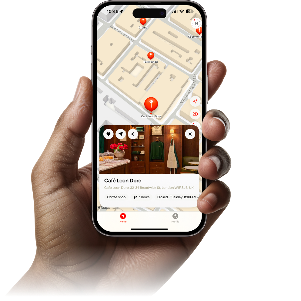 Saving, discovering, and visiting eateries made easy.